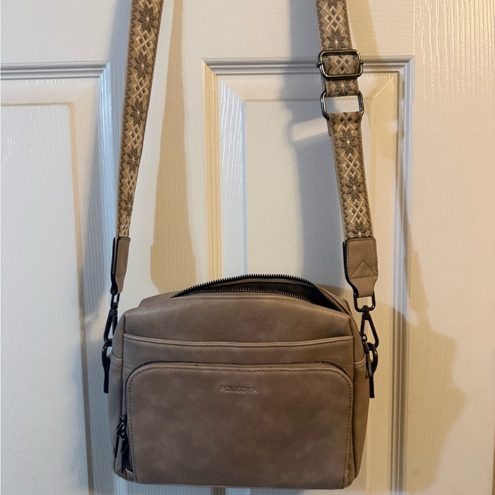 Tan Crossbody Bag